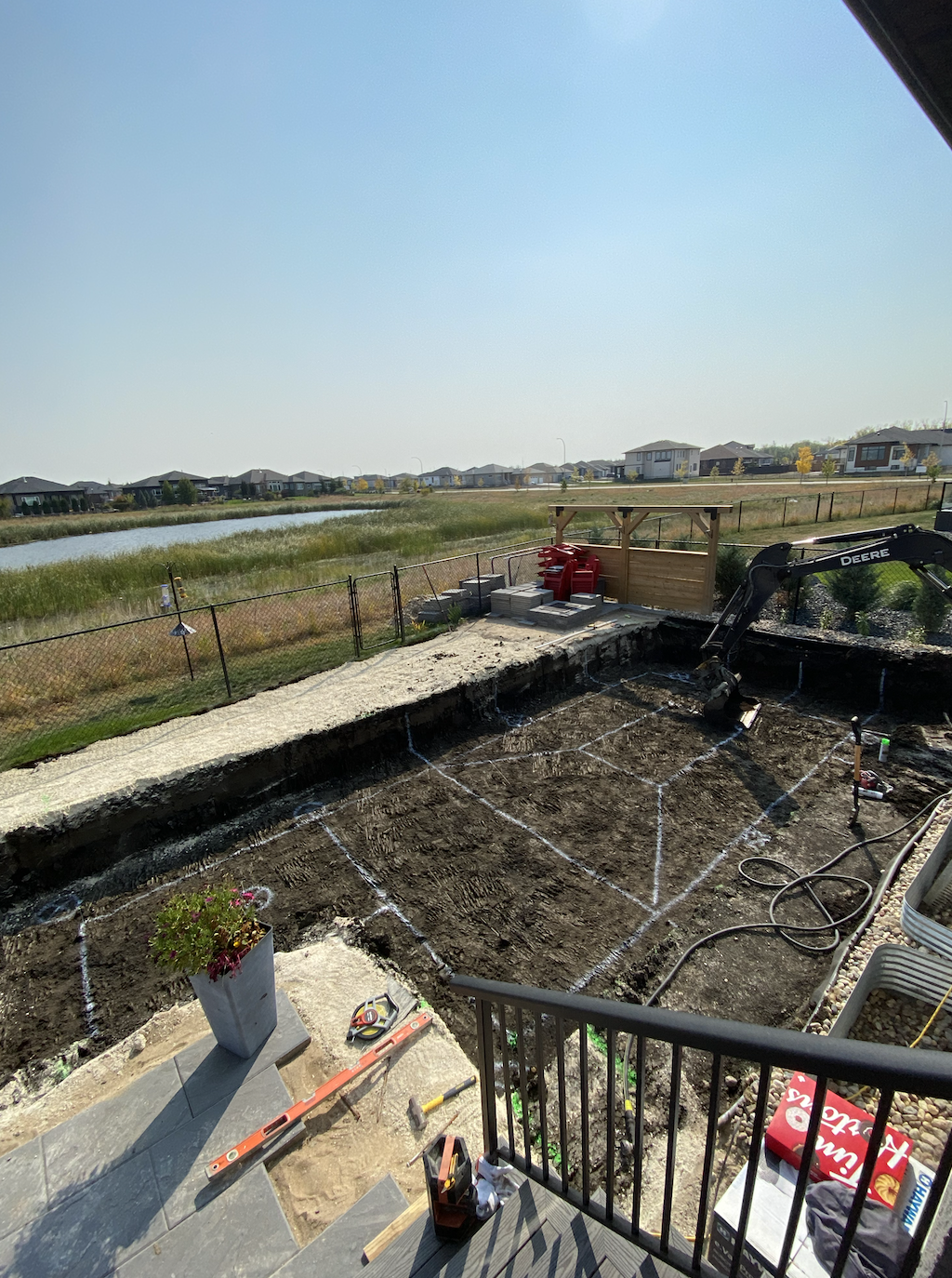 How to prepare my yard for pool construction